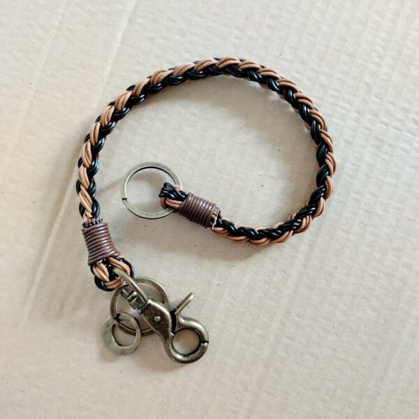 Portachiavi “Cueros” unisex colorato in vera pelle - Collezione Vintage Style - immagine 13
